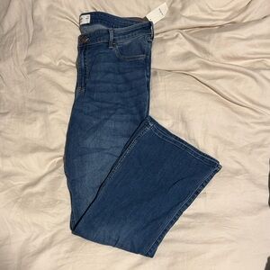 Hollister Blue Flare & Wide Leg Jeans